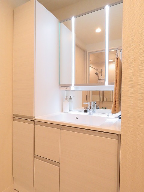 桔梗ハイツ一番町　洗面化粧台