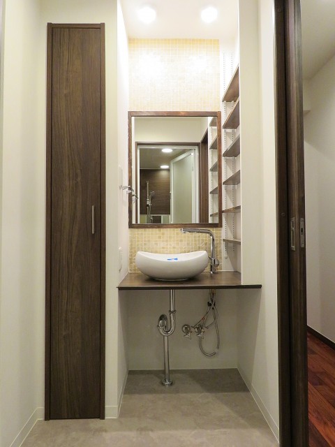 三田綱町ハイツ　洗面化粧台