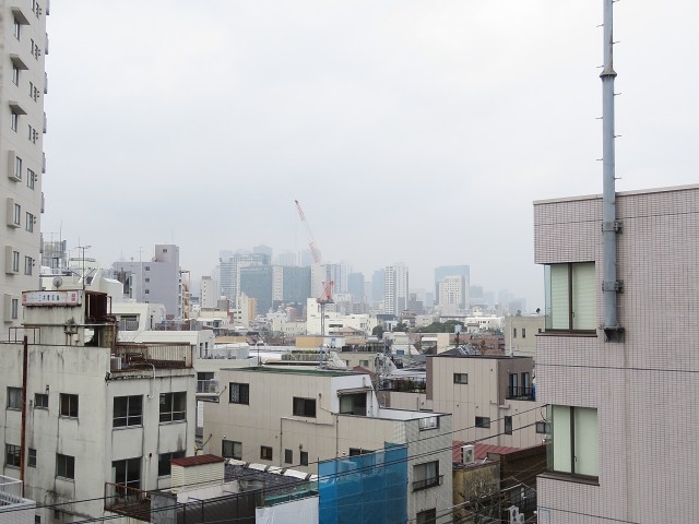 菱和パレス若松町　キッチン窓からの眺望