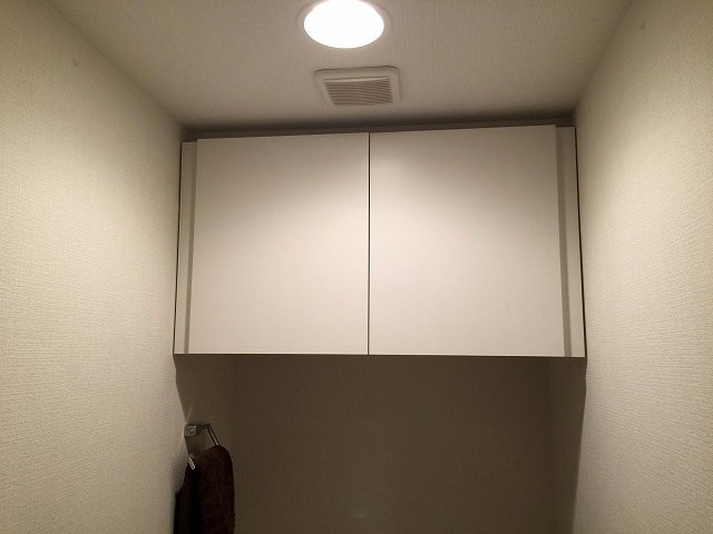 グリーンキャピタル神楽坂　トイレ収納