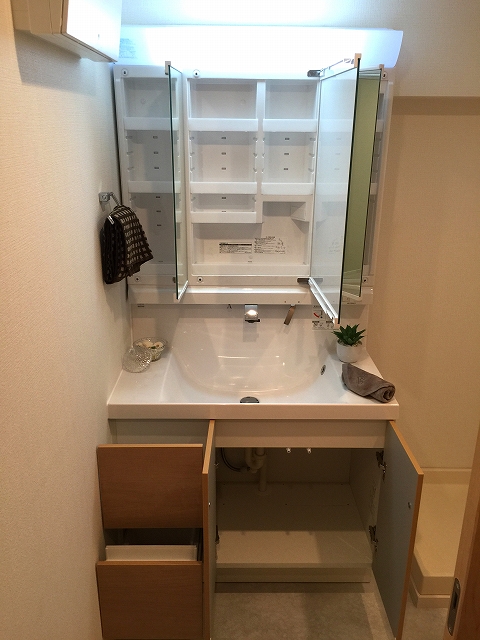 グリーンキャピタル神楽坂　洗面台