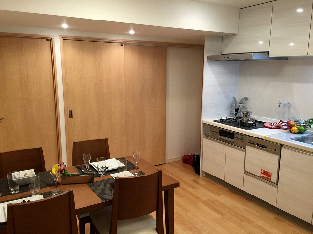 グリーンキャピタル神楽坂　ダイニングキッチン