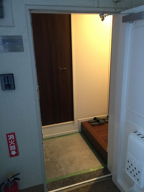 柿の木坂東豊エステート　玄関