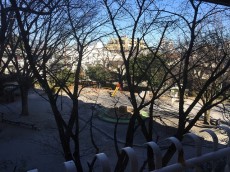 柿の木坂東豊エステート　リビングダイニングキッチン二重サッシ