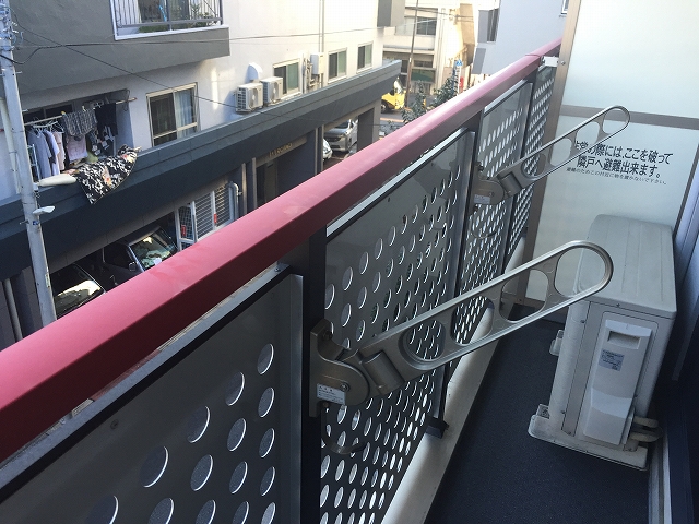 ル・リオン中野坂上　バルコニー