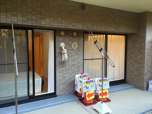 中野方南町グランドハイツ　専用庭