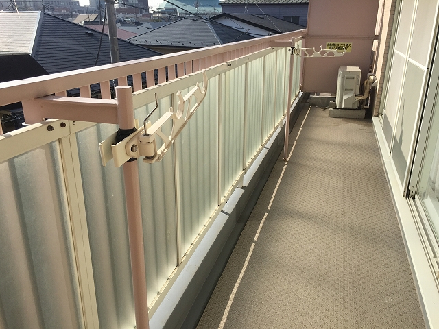 ガーデンコート世田谷赤堤　バルコニー