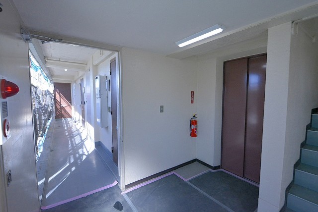 パールハイツ桜上水 外廊下