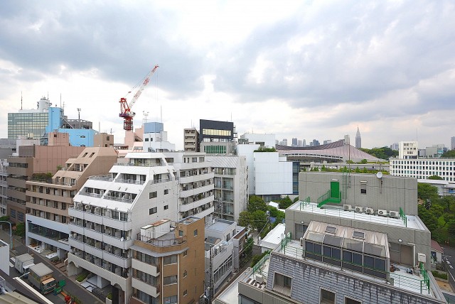 クオリア神南フラッツ バルコニー