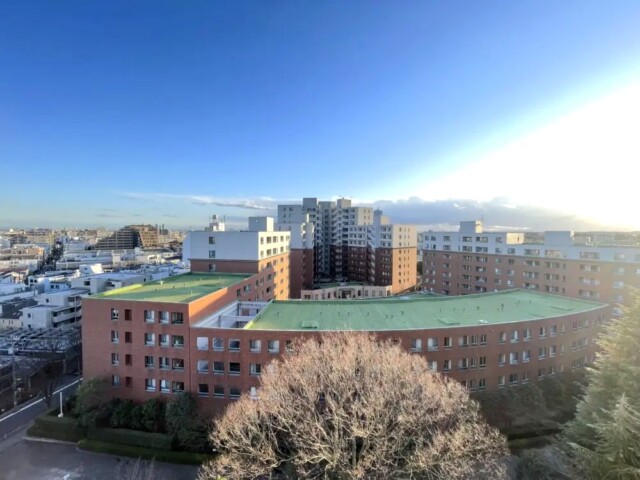 弦巻ハイツ 眺望