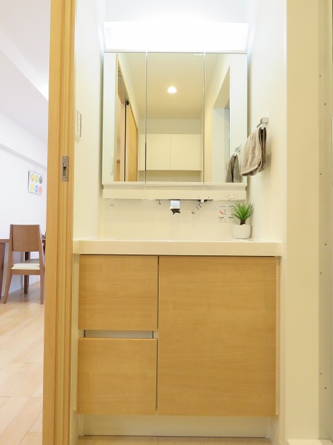 月島ローヤルコーポ　洗面化粧台