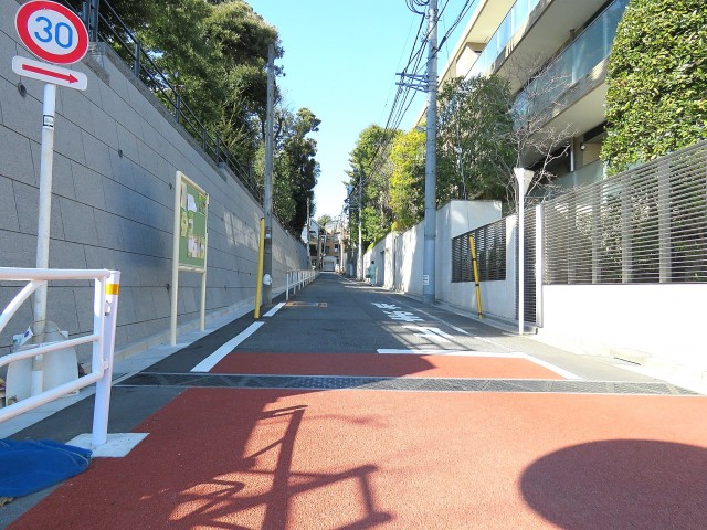 クラッシィハウス広尾フィオリーレ　前面道路