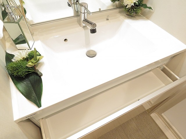 財形第3御殿山マンション　洗面化粧台