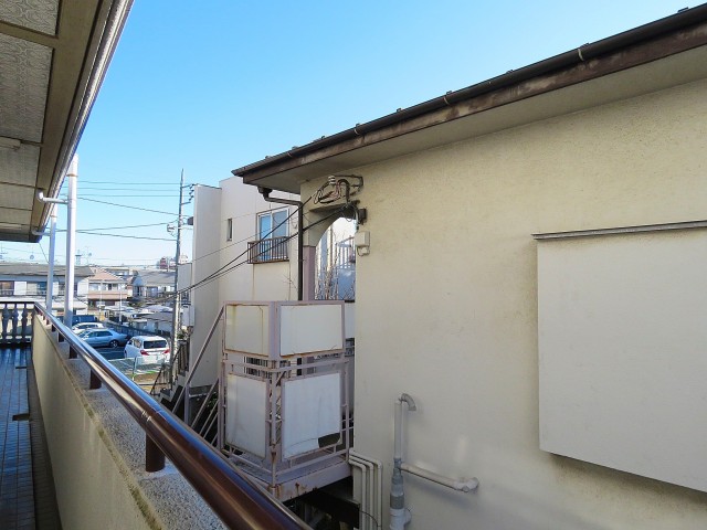 キクエイパレス上野毛　廊下からの眺望