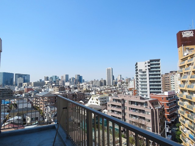 シャンボール南品川　ルーフバルコニー眺望