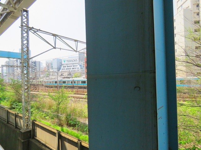 モアグランデ浜松町　共用廊下からの眺望