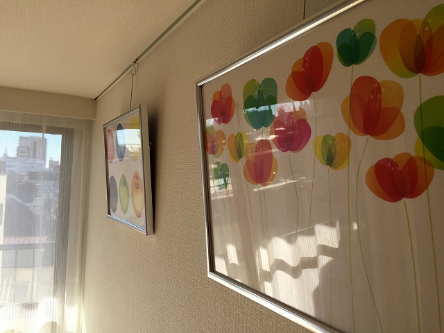 ライオンズマンション高円寺南　洋室南側ピクチャーレール