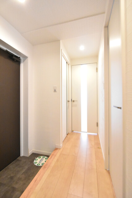 菱和パレス若松町 玄関