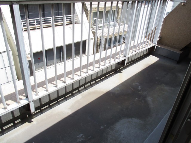 西蒲田スカイハイツバルコニー