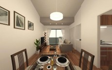 ガーデンホーム落合ヒルズ　ＬＤＫ完成イメージ