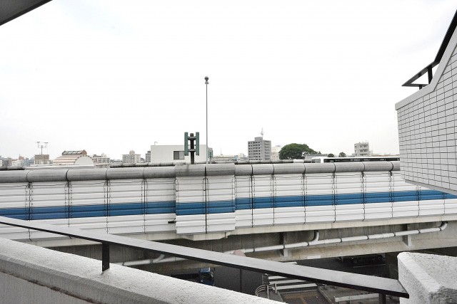 中銀桜新町マンシオン　外廊下