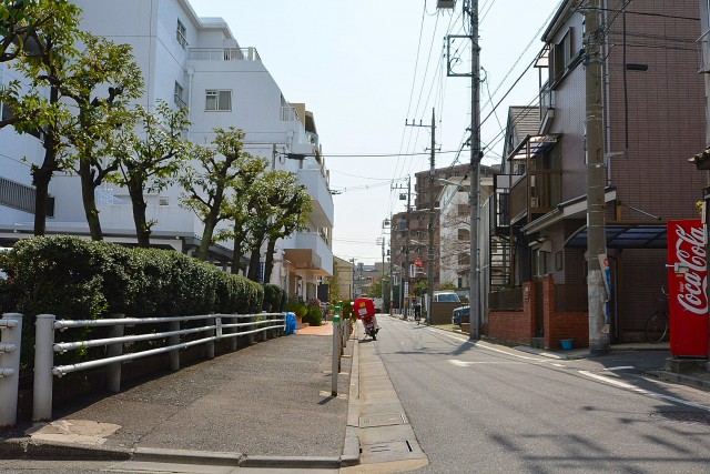 秀和南大井レジデンス　前面道路