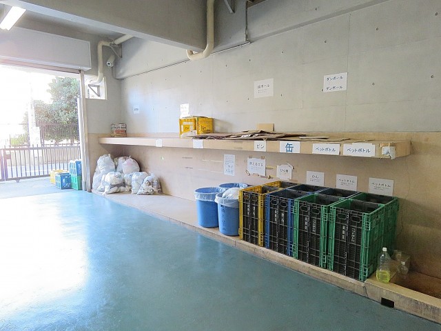 ソフトタウン池袋　ゴミ置き場