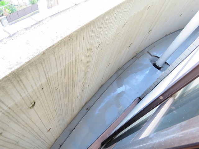 ノトス多摩川フレックス　室外機置場