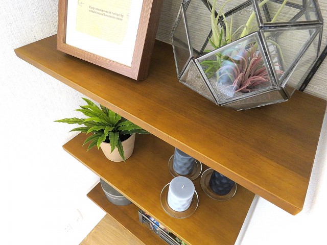 碑文谷マンション　飾り棚