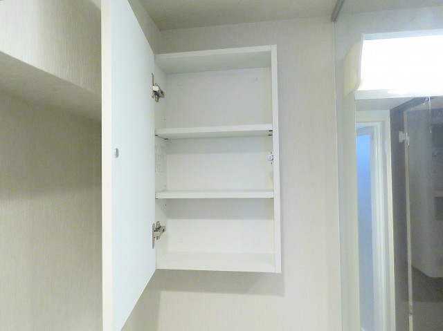 都立大グリーンパーク　トイレの吊戸棚