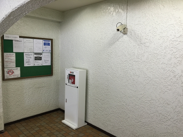 小田急目白台マンション　共用廊下