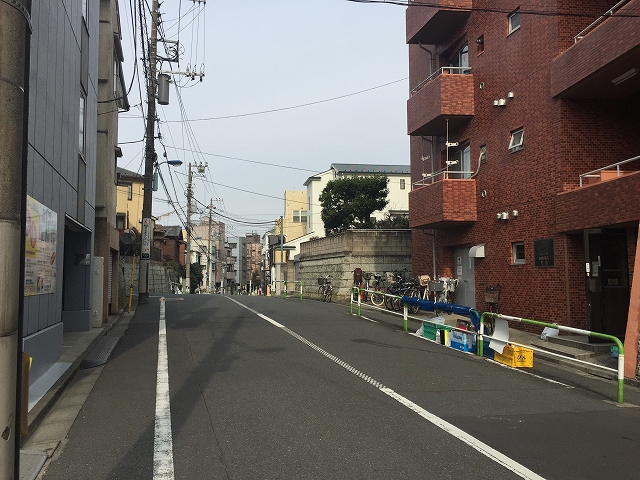 日興パレス文京　前面道路