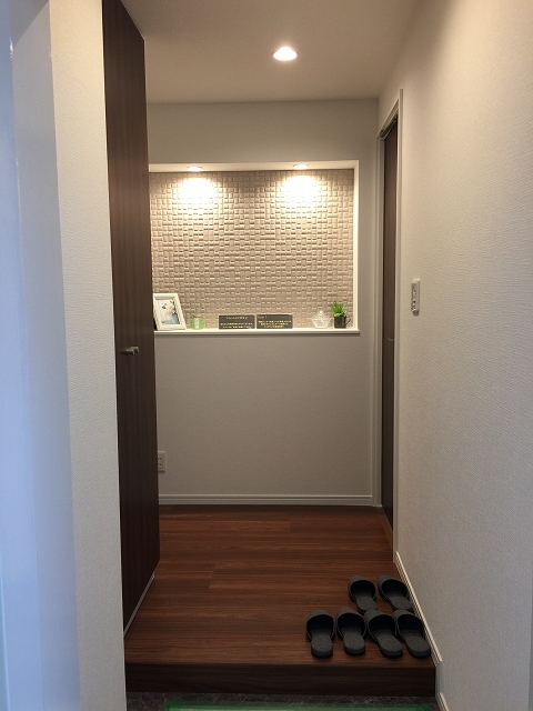 砧公園スカイハイツ　玄関