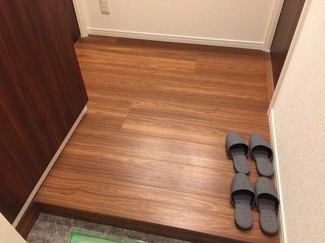 砧公園スカイハイツ　玄関