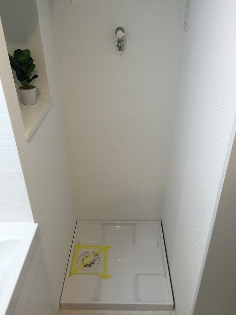 砧公園スカイハイツ　洗濯機置場