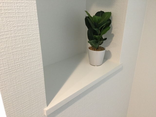 砧公園スカイハイツ　洗濯機置場収納