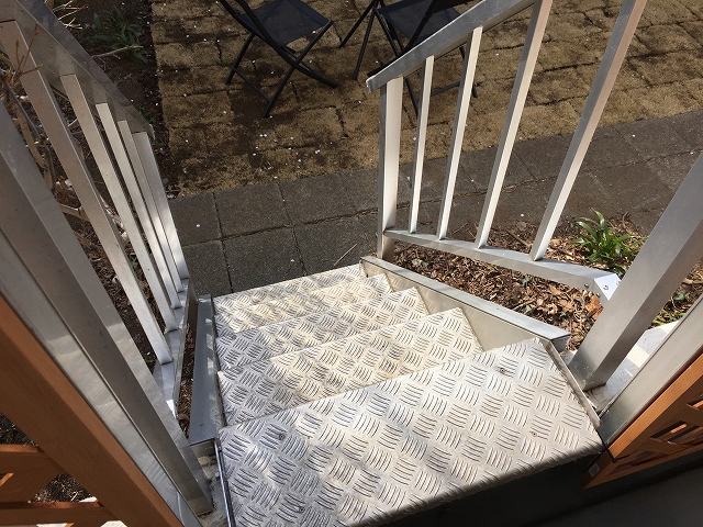 砧公園スカイハイツ　ベランダ