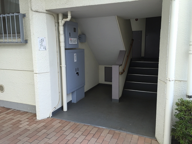 砧公園スカイハイツ　敷地内