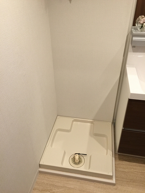 秀和清水池レジデンス　洗濯機置場