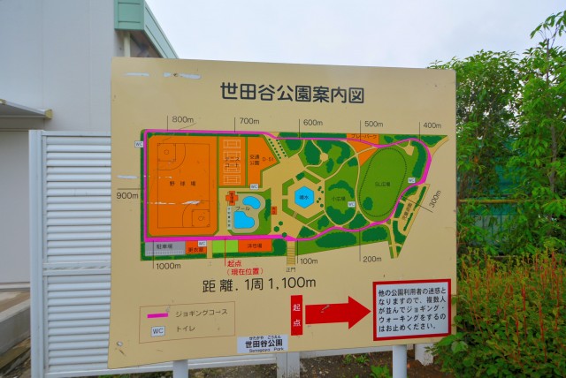 池尻大橋周辺 世田谷公園