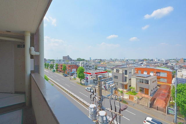 自由が丘フラワーマンション (1)　外廊下