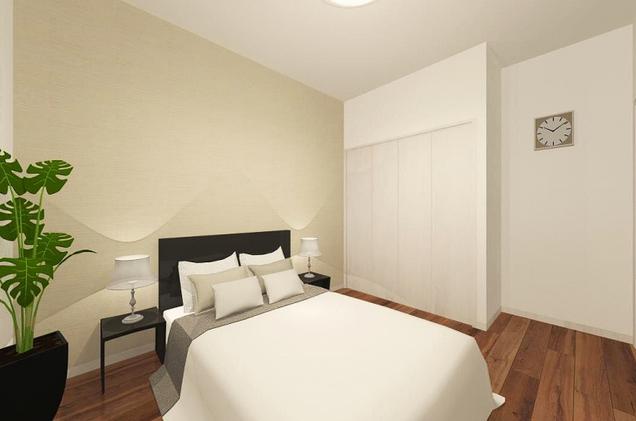 シティウインズ本駒込　洋室完成イメージ