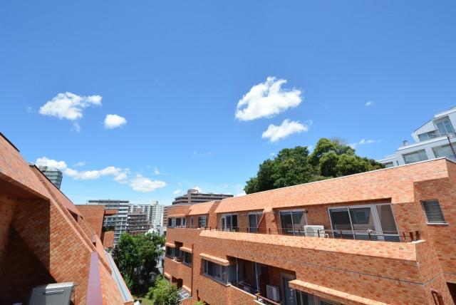 三田ダイヤモンドパレスA棟 北側バルコニー