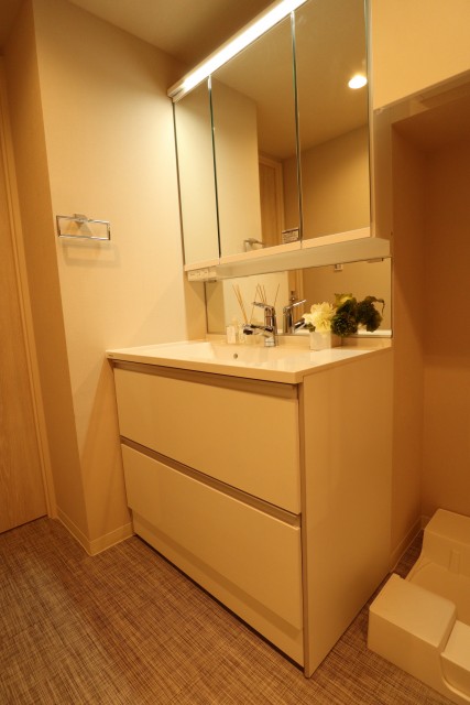 田町スカイハイツ 洗面台