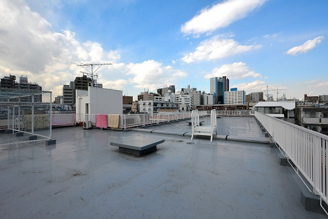 上馬シティホーム 屋上