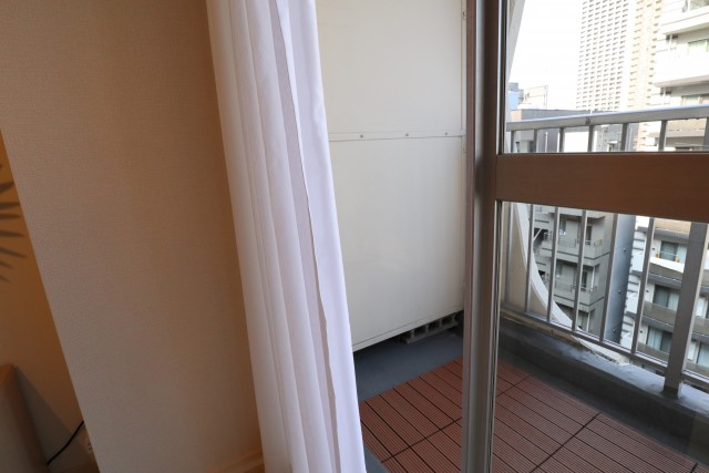 田町スカイハイツ バルコニー