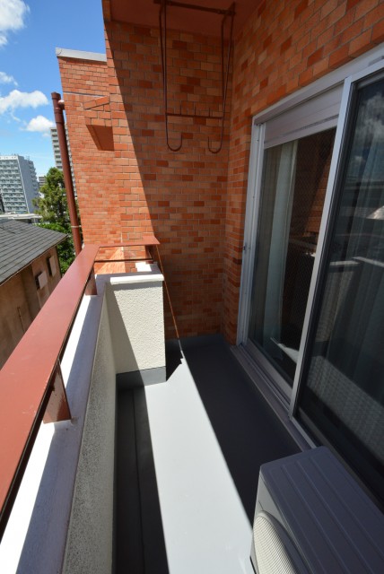 三田ダイヤモンドパレスA棟 南側バルコニー