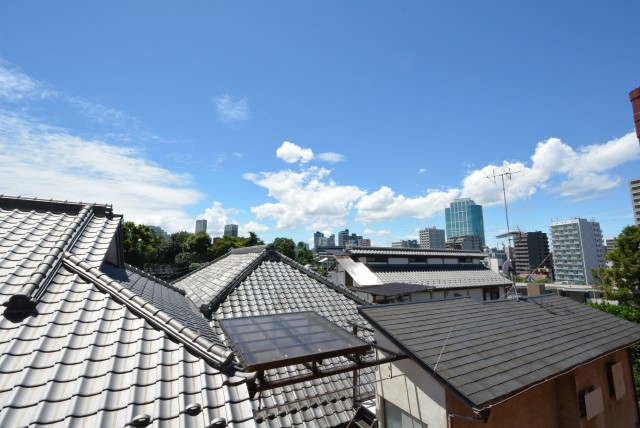 三田ダイヤモンドパレスA棟 南側バルコニー