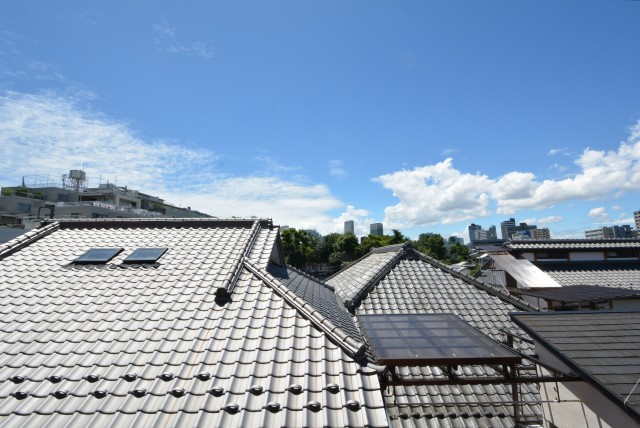 三田ダイヤモンドパレスA棟 南側バルコニー