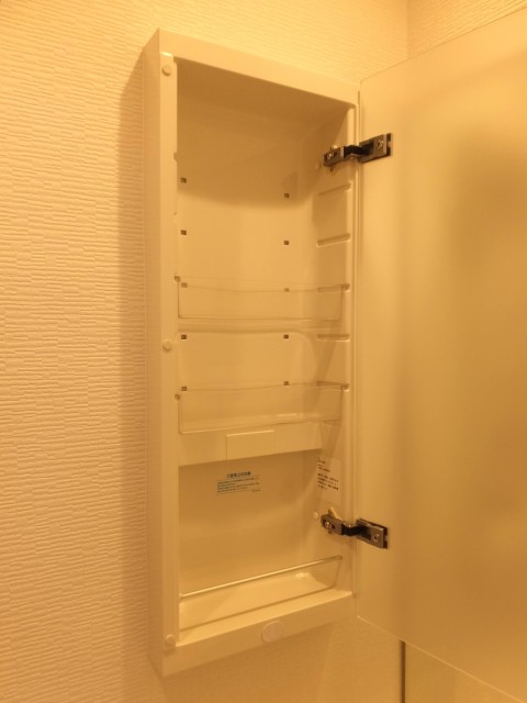 白金台グロリアハイツ　洗面室収納